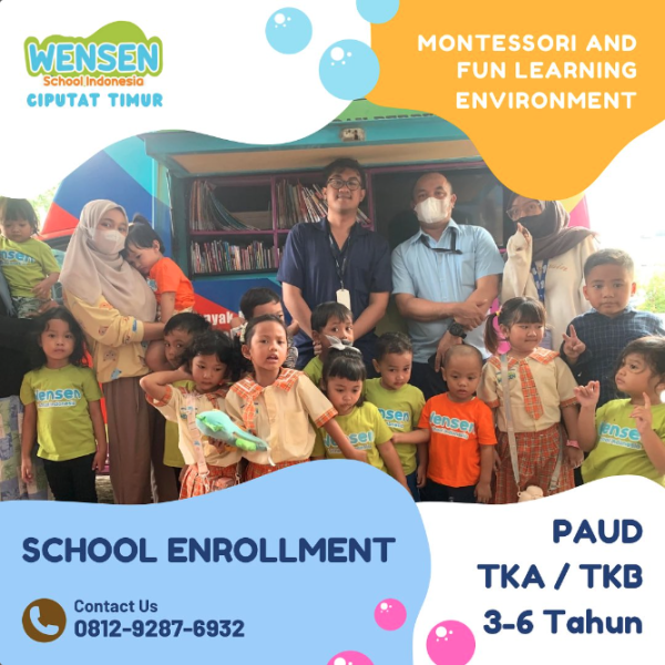 OPEN ENROLLMENT WENSEN SCHOOL CIPUTAT TIMUR TAHUN AJARAN 2024/2025